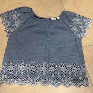 Gap kids size small girls blouse